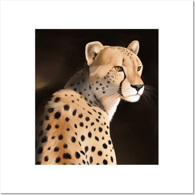 Cheetah Wall Art by Alayna Paquette